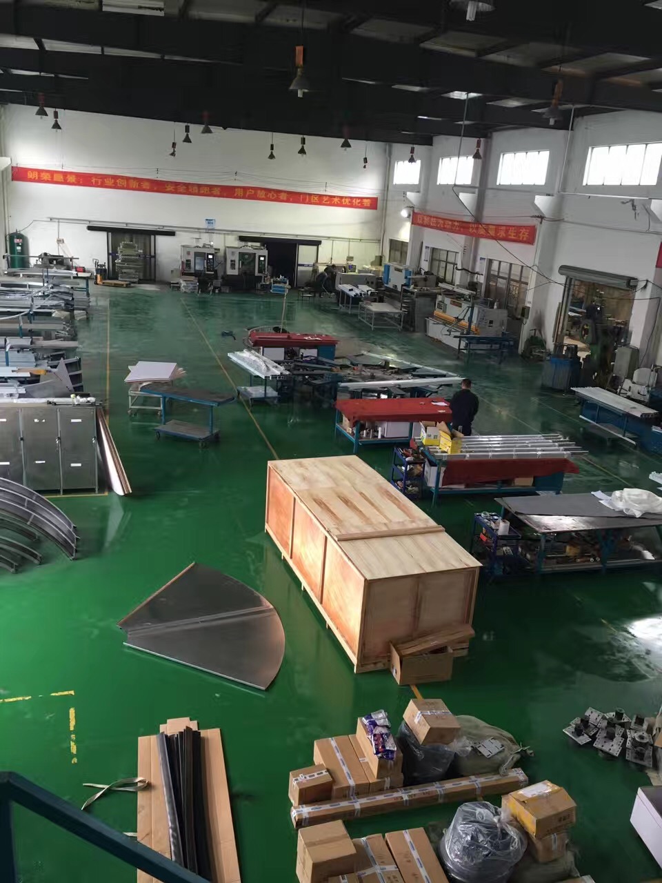 工廠一角